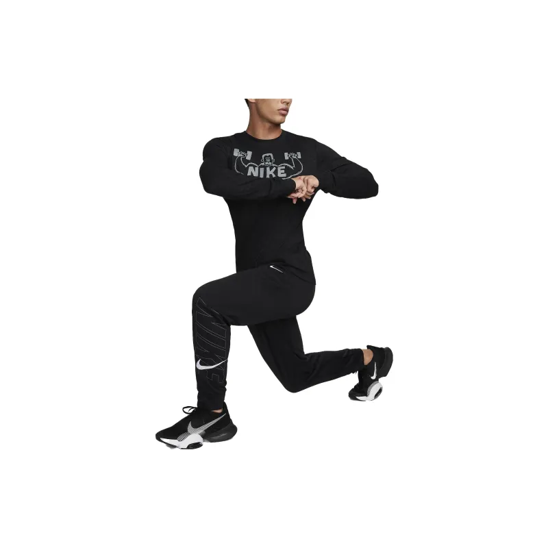 Nike T Shirts Men Black-2