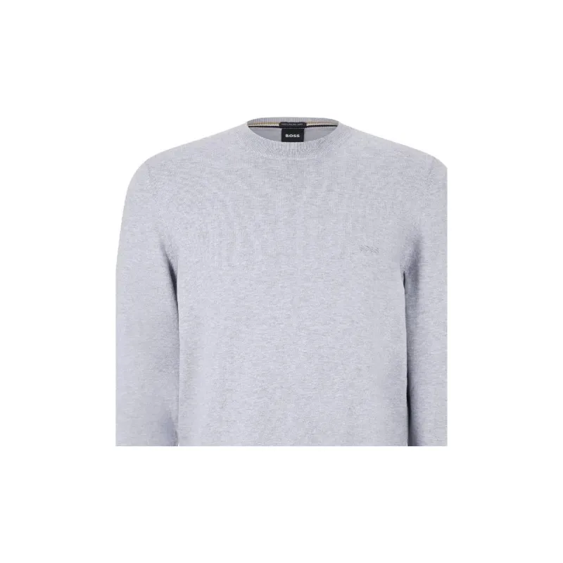 HUGO BOSS Sweaters Men Light Gray-4