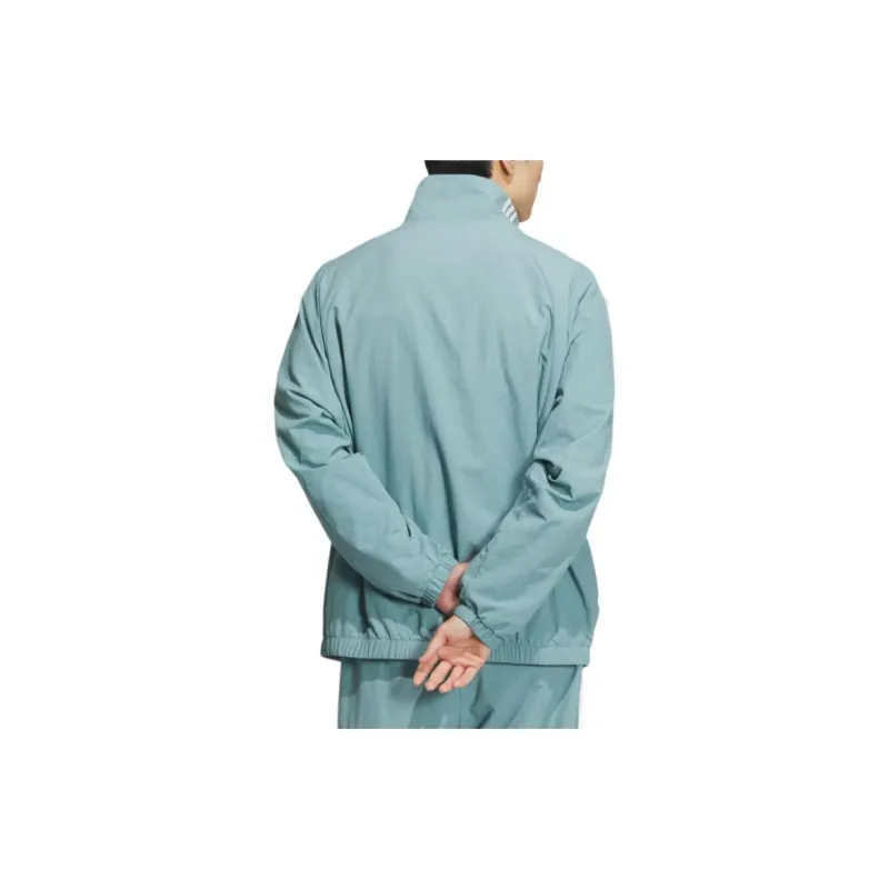 Adidas 3 Stripes Jacket Unisex Cyan-3