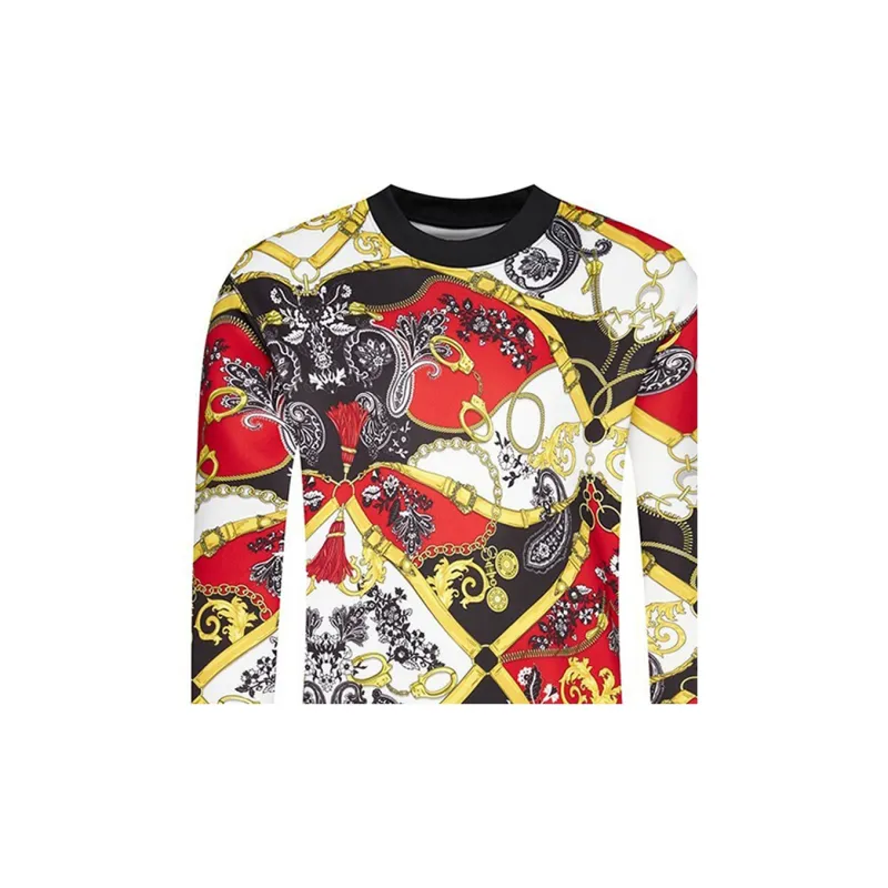 VERSACE JEANS COUTURE Sweatshirt Men's Multicolor-4