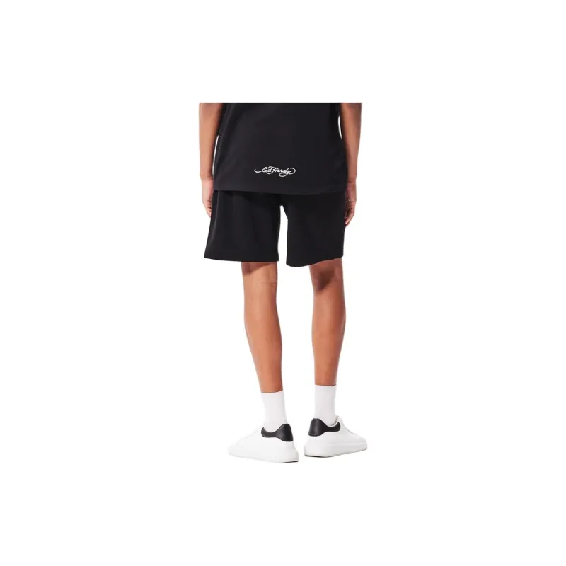 Ed Hardy FW24 Casual Shorts Men's Black-3
