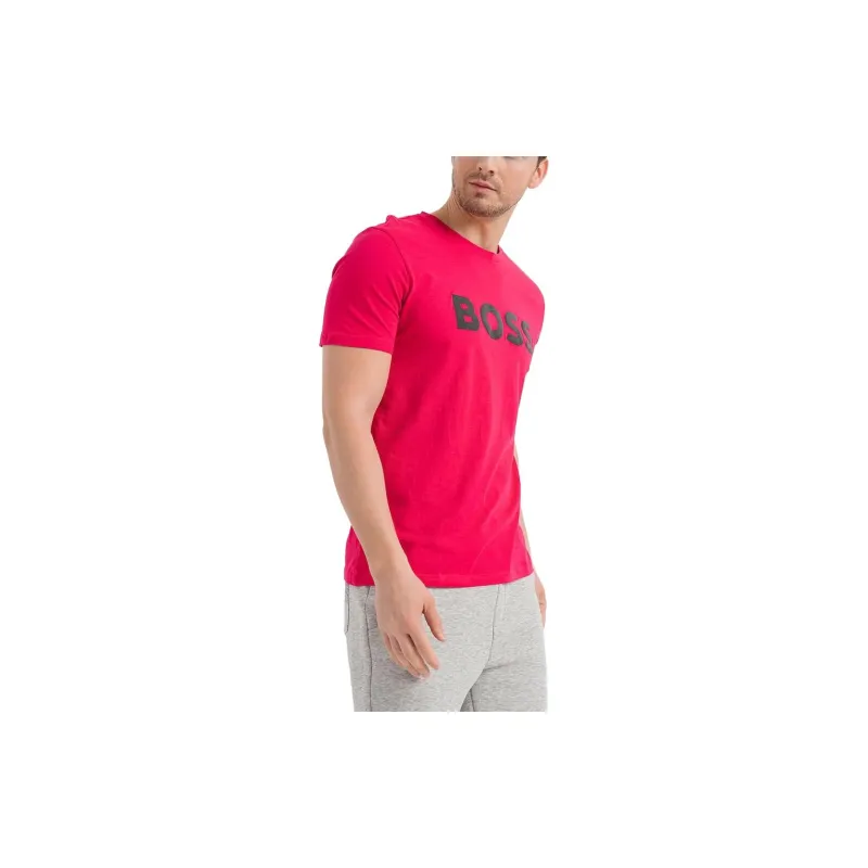HUGO BOSS T Shirts Men Red-3
