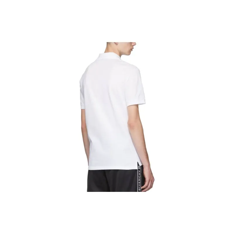 Givenchy Polo Shirts Men White-3