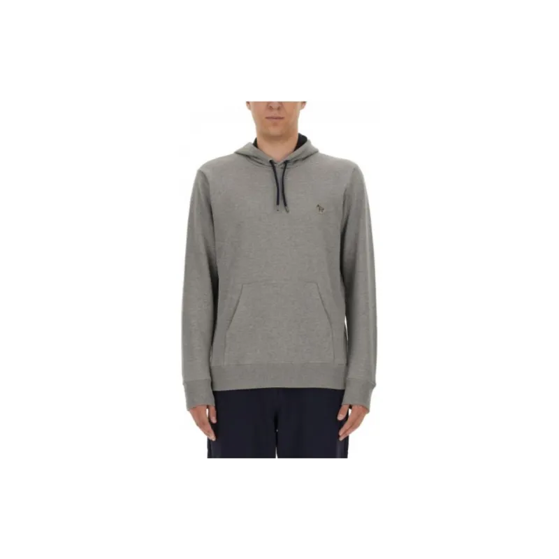 PS By Paul Smith Zebra Patch Drawstring Hoodie-2