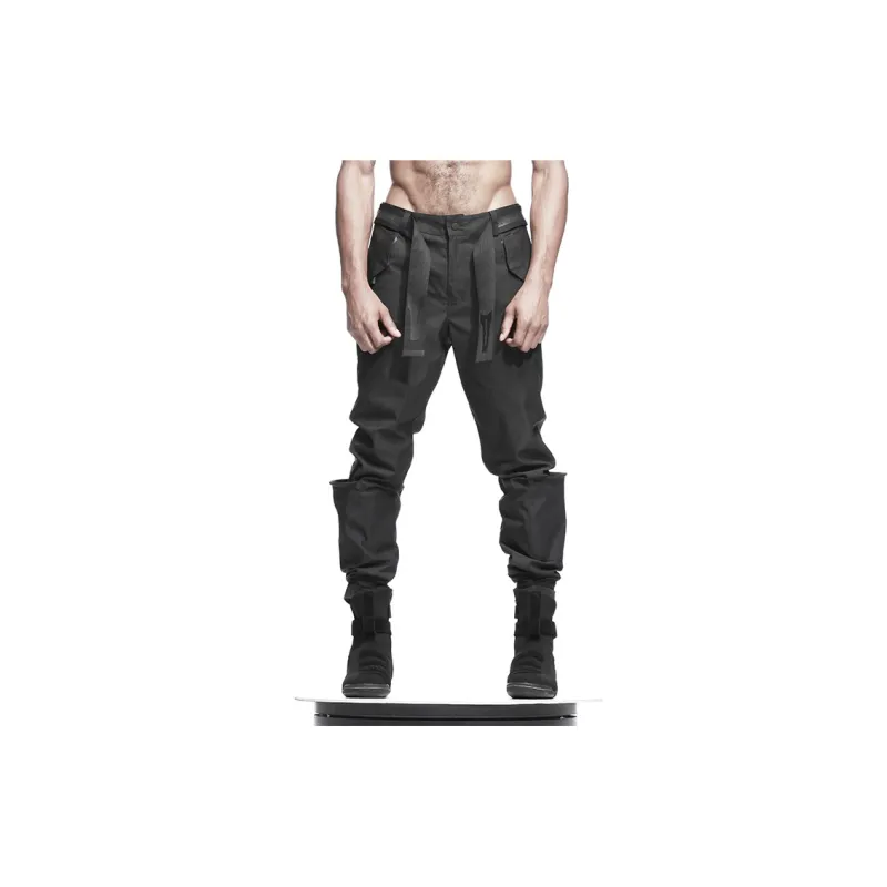 NORVINCY Windbreaker Pants Men Black-2