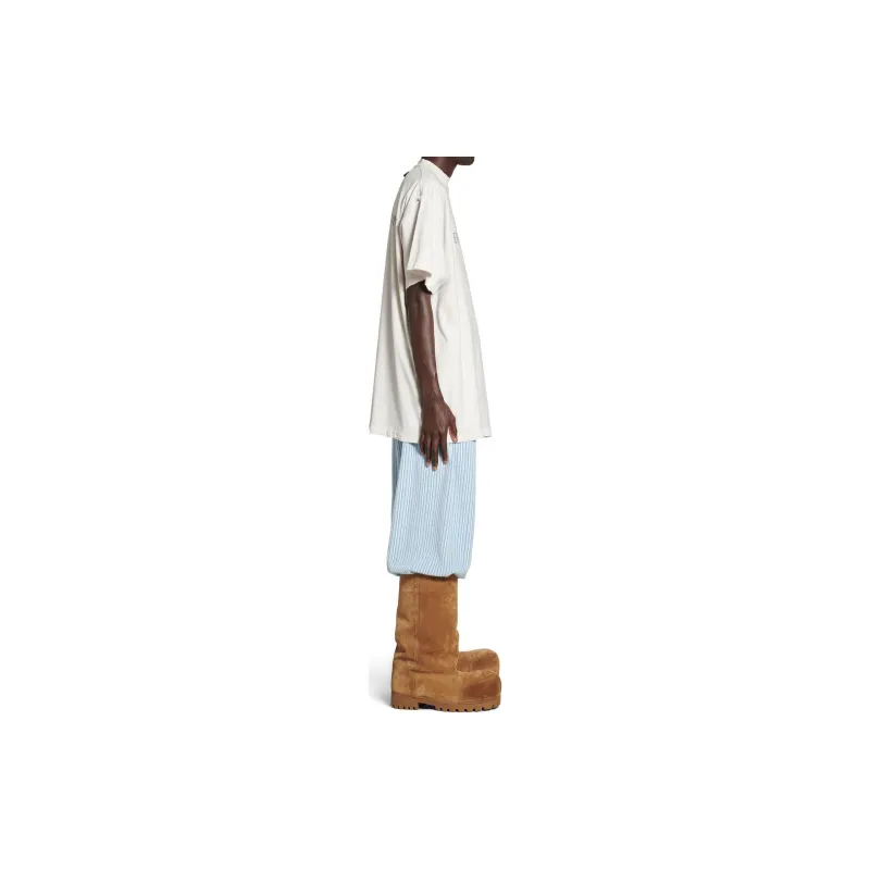 Balenciaga FW24 ‘Internal Use Only’ Inside-Out T-Shirt White-3