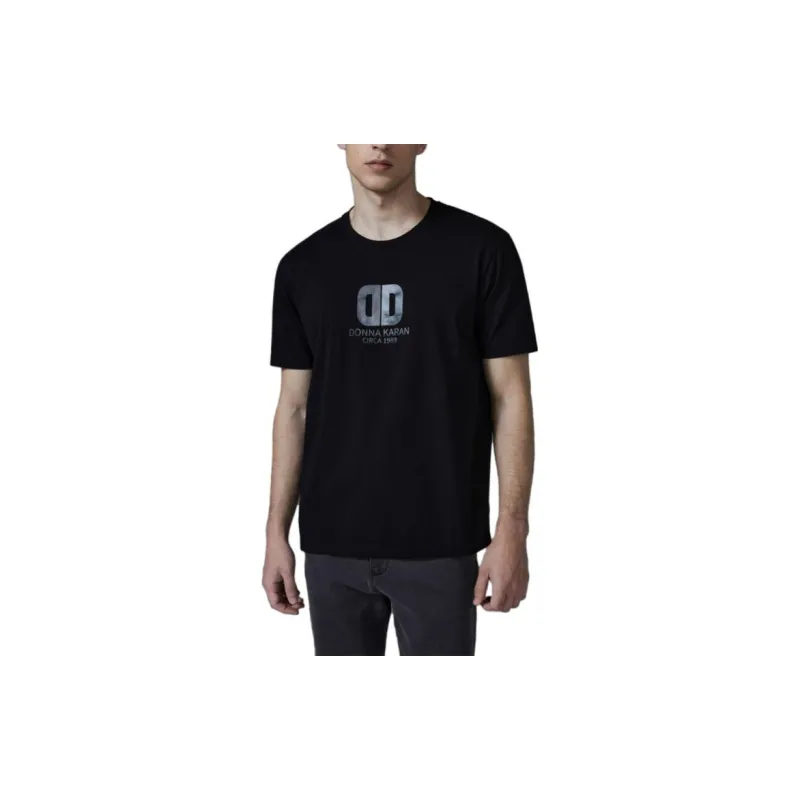 DKNY T-Shirts Men Black-2