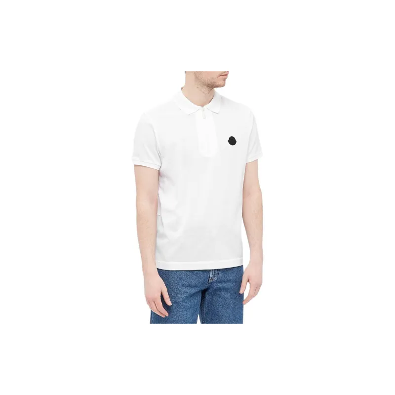Moncler Polo Shirts Men White-2