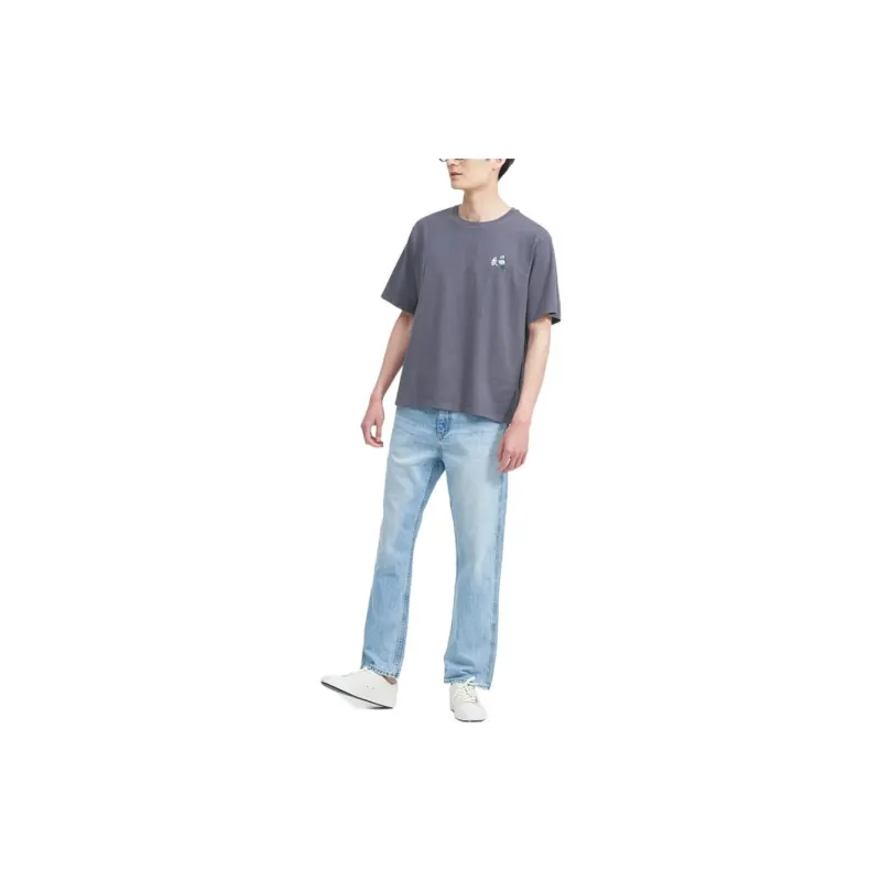 UNIQLO x POP MART T Shirt Unisex Dark Gray-7
