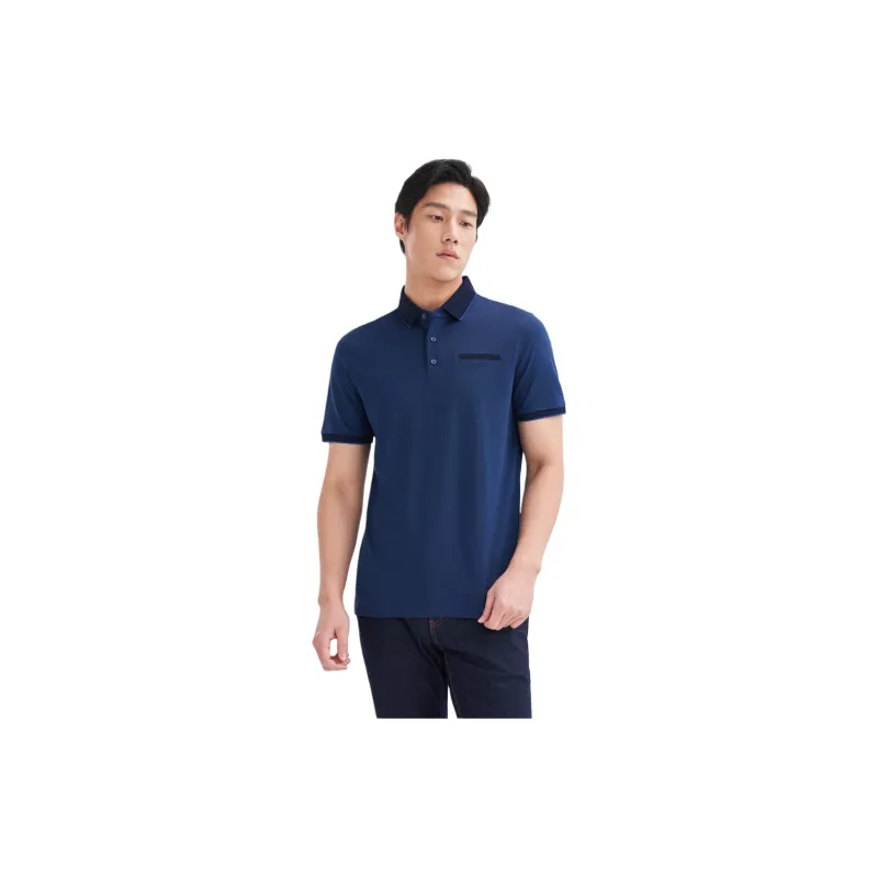 GOLDLION Spring Summer Polo Shirt Men's Multi Specification Multiple Colors-6