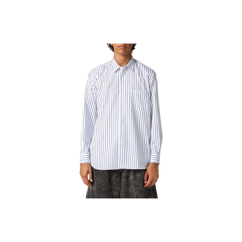 COMME DES GARCONS SHIRT Striped Buttoned Shirt-3