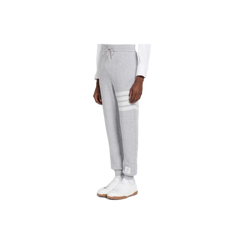 THOM BROWNE Waffle Knitted Drawstring Pants-3