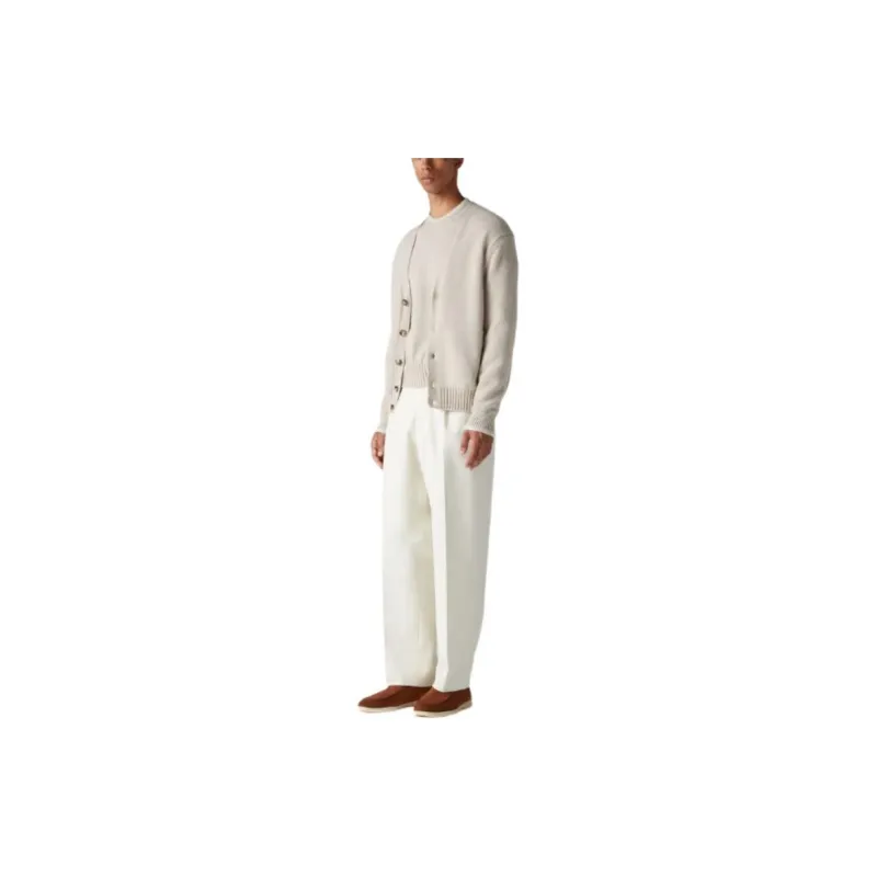 Loro Piana Knitwear Men Ecru-4