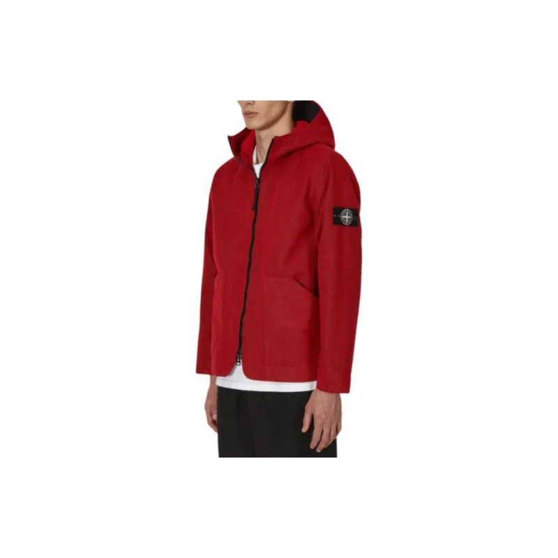 STONE ISLAND Jackets Men Red-3
