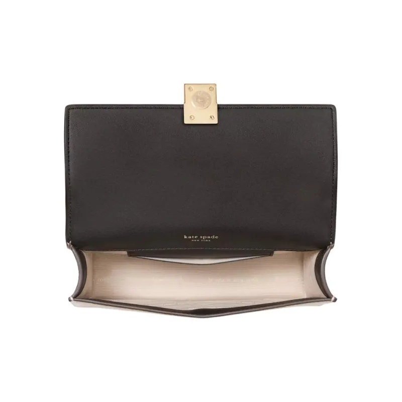 Kate Spade Cow Leather Shoulder Bag Crossbody Bag Handbag Mini Women's Ecru-3