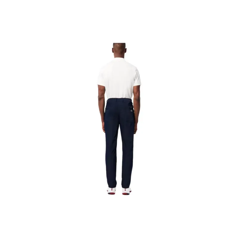 LACOSTE Knitted Sports Pants Men's Marine Blue-3