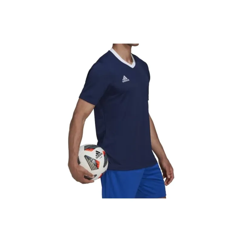 Adidas Entrada 22 Soccer Jerseys Men Marine Blue-4
