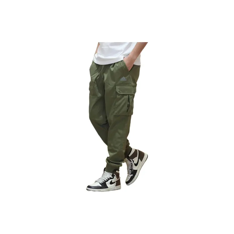 Adidas Cargo Pants Men Green-2