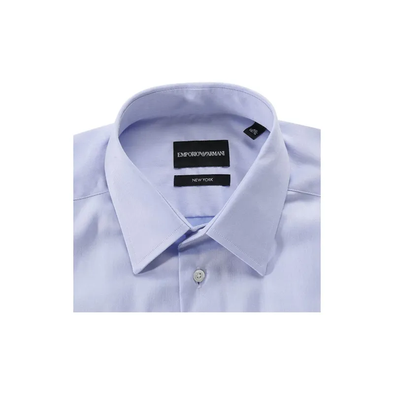 EMPORIO ARMANI SS24 Shirt Men's Light Blue-3