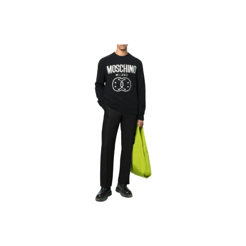 MOSCHINO Crewneck Long Sleeved Jumper-1