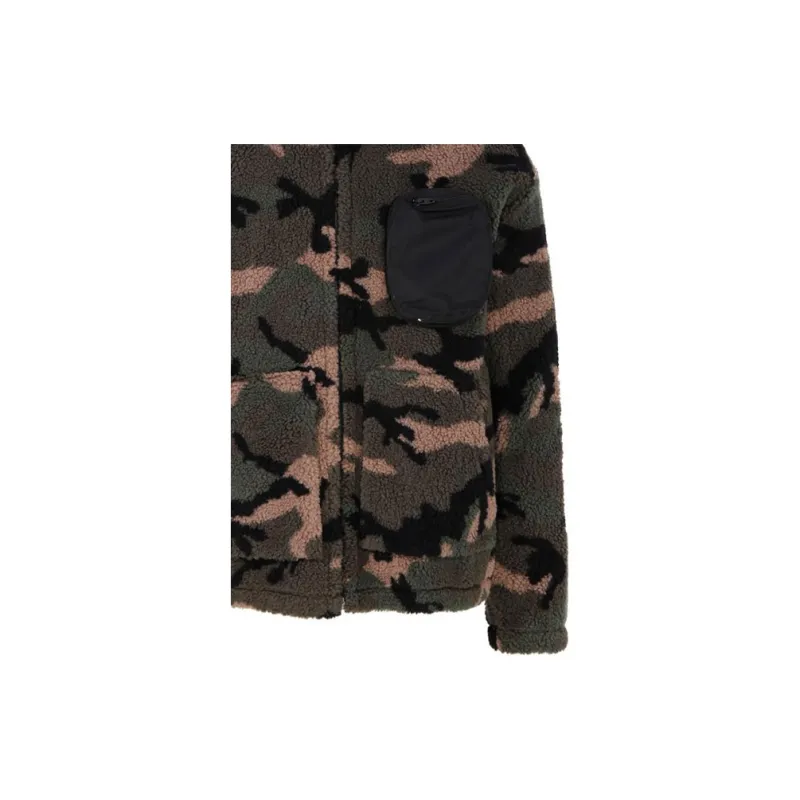 Valentino Camouflage Printed Long-Sleeved Jacket-8
