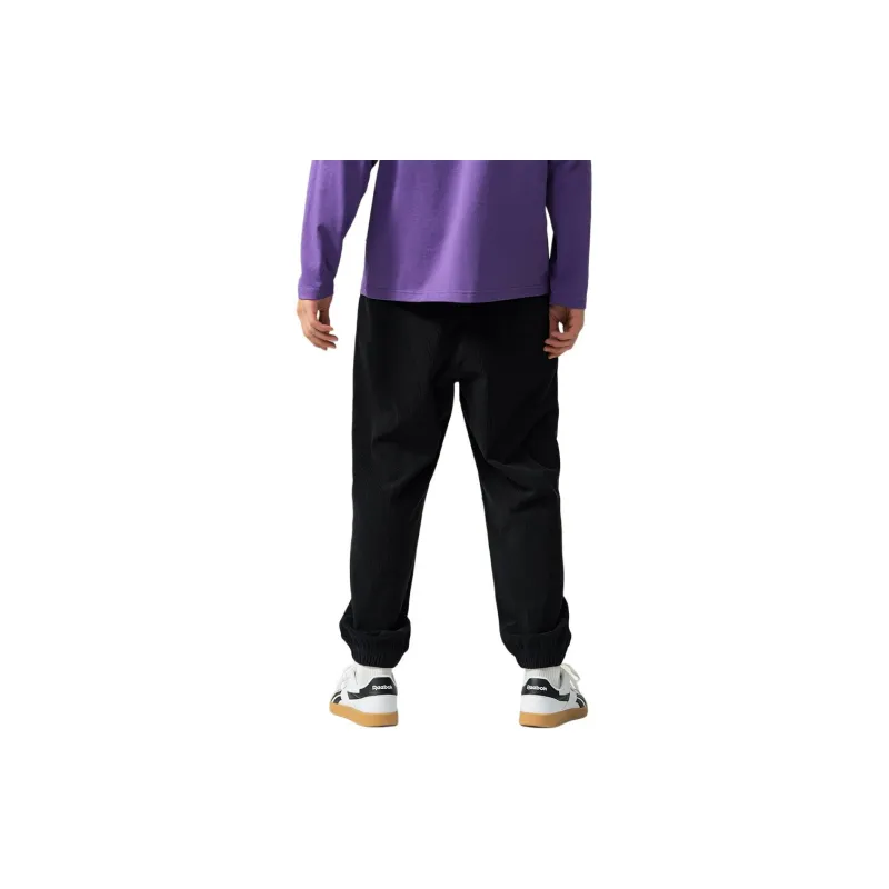 Reebok Knitted Sports Pants Unisex Black-1