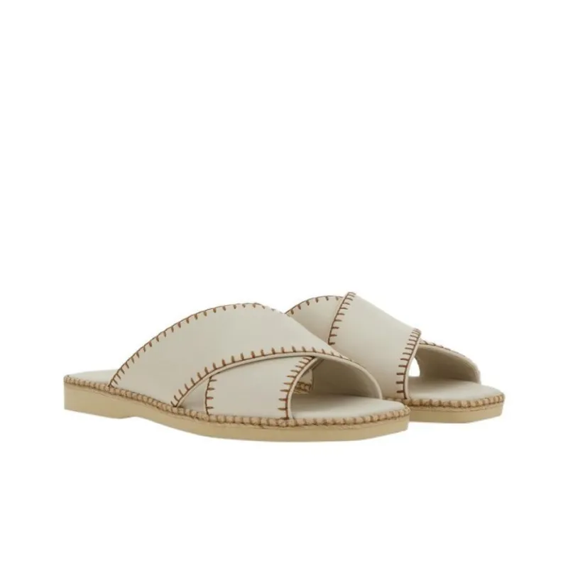 HOGAN H660 Leather Sandals-2