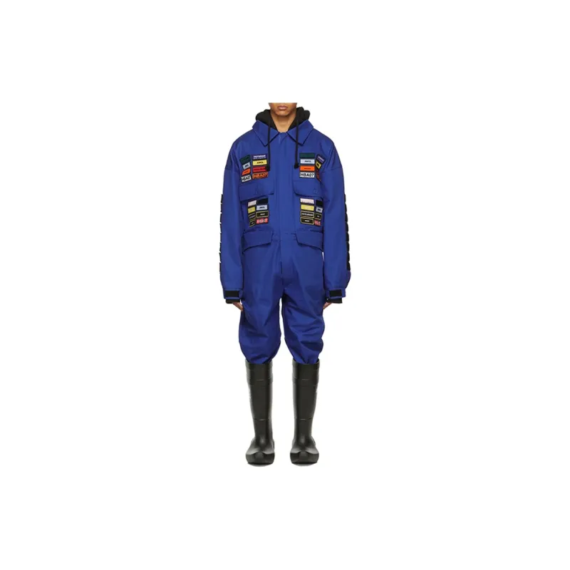 Hood By Air Jumpsuits Men Blue-2