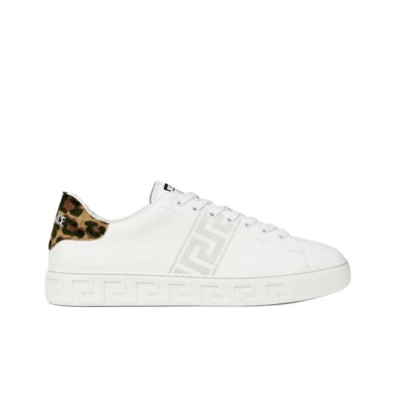 FANSIZHE Low Top Skateboard Shoes Men's White-1