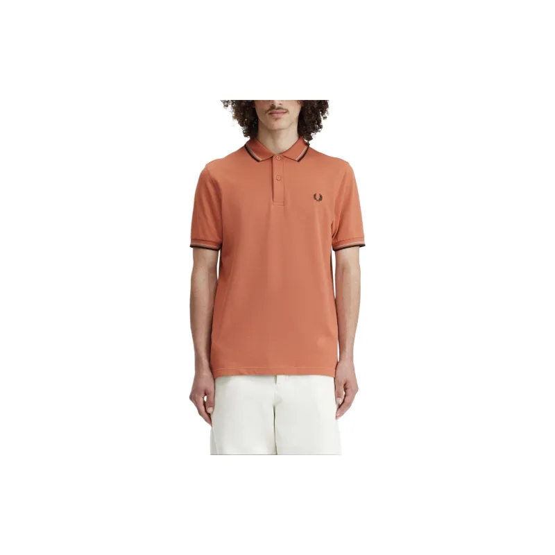 FRED PERRY Twin Tipped Polo Shirt-2