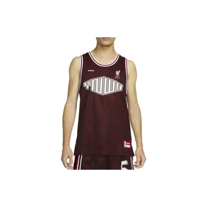 Nike Basketball Jersey Men's Red-3