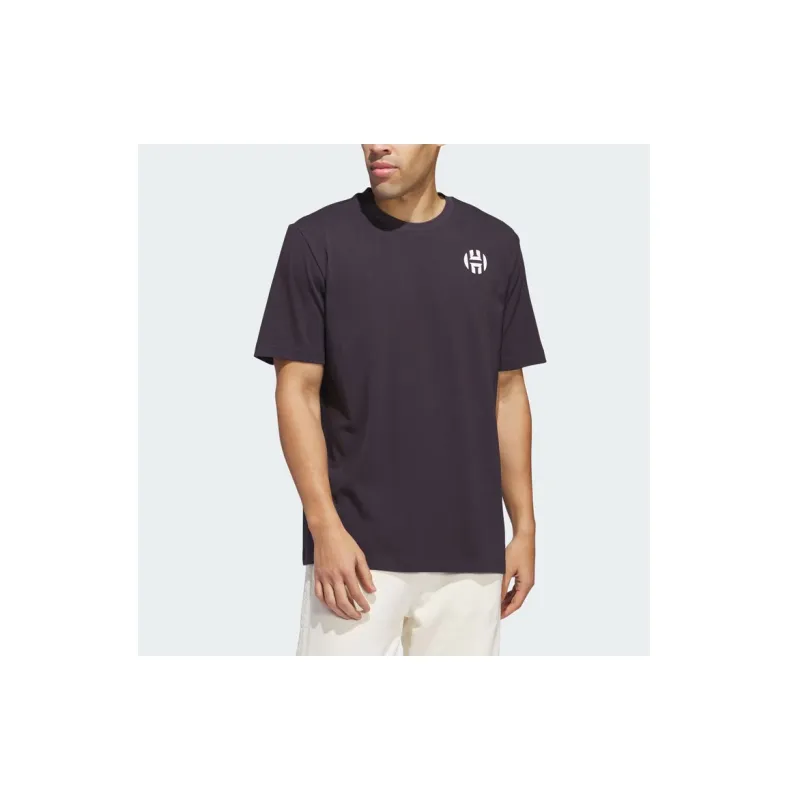 Adidas T Shirt Men's Black Purple-3