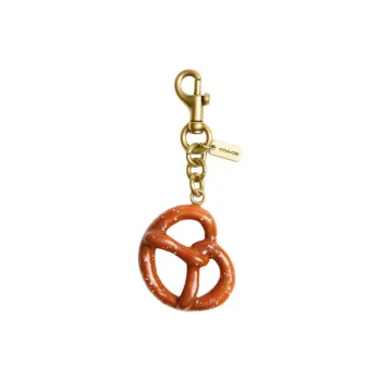 COACH Small Pretzel motif Bag Charm