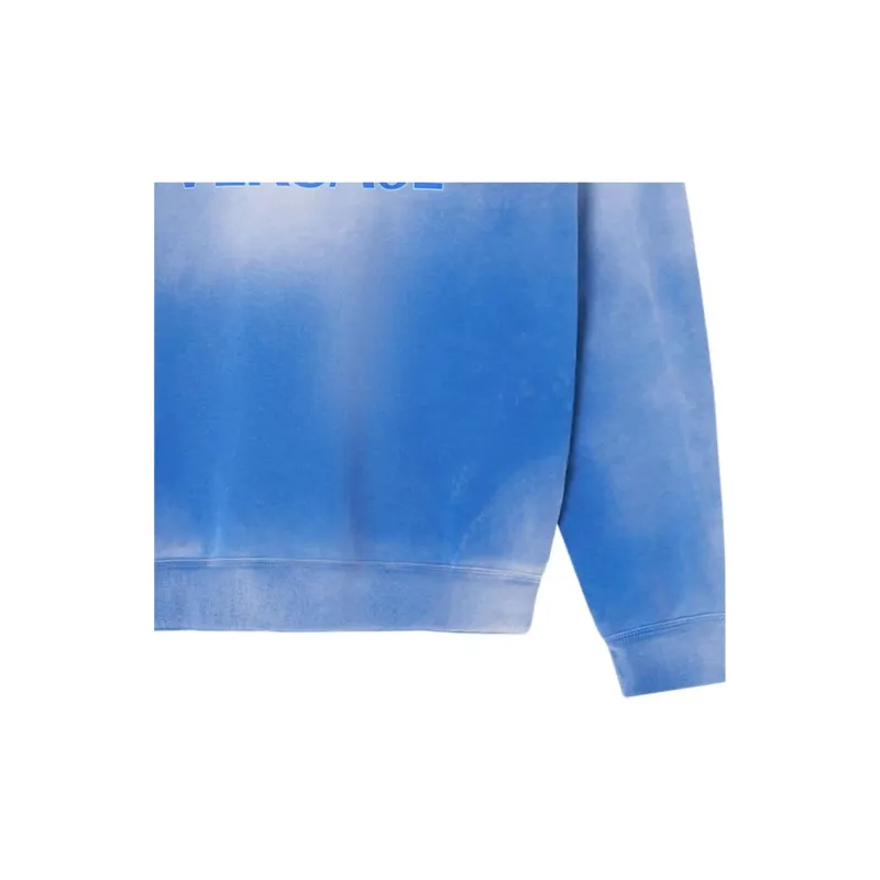 VERSACE Logo Printed Gradient Crewneck Sweatshirt-5