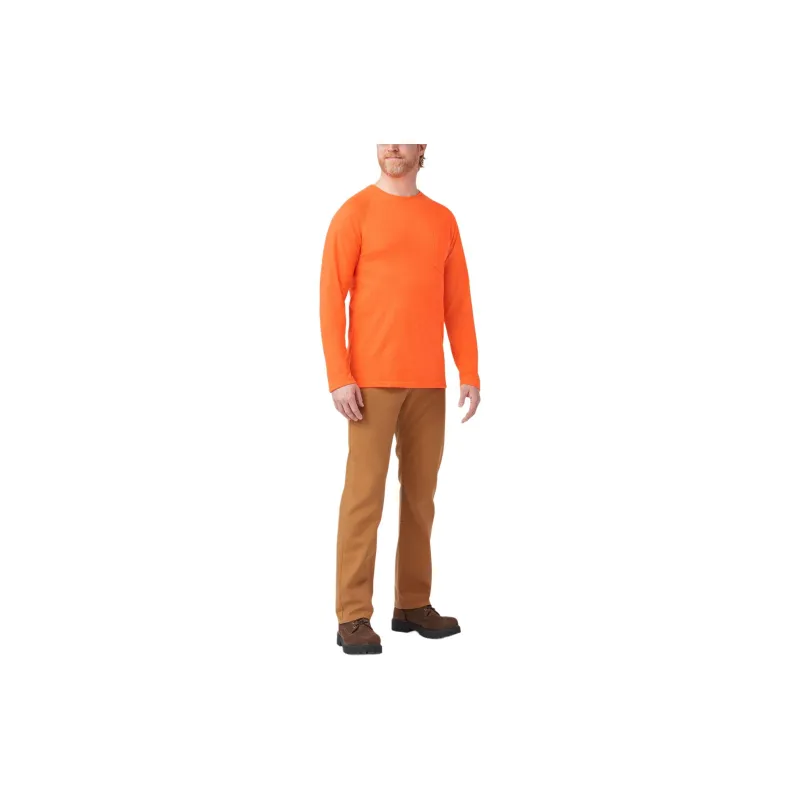 Dickies Cooling Long Sleeve Pocket T-Shirt T-Shirt Men's Orange-3