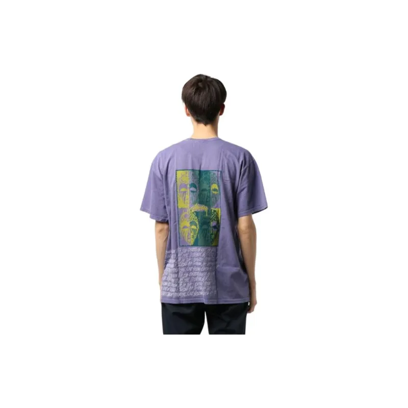 Stussy Masks Pigment Dyed Tee T Shirt Men's-12