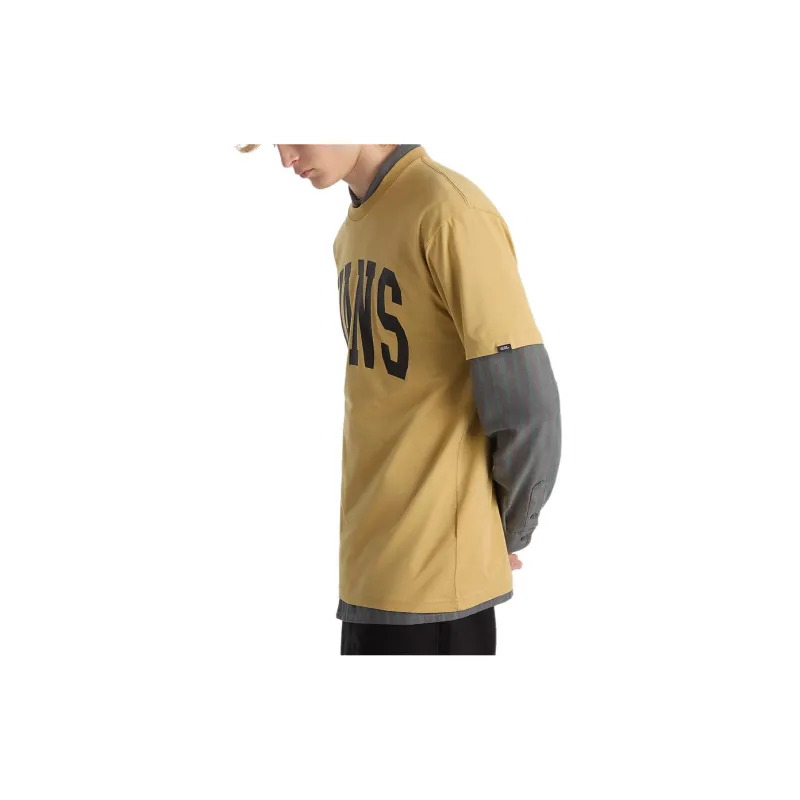 Vans T Shirt Men's Ginger Yellow-4