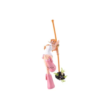 BANPRESTO One Piece BATTLE RECORD Egghead Island, Nami Bonus Gifts 15cm