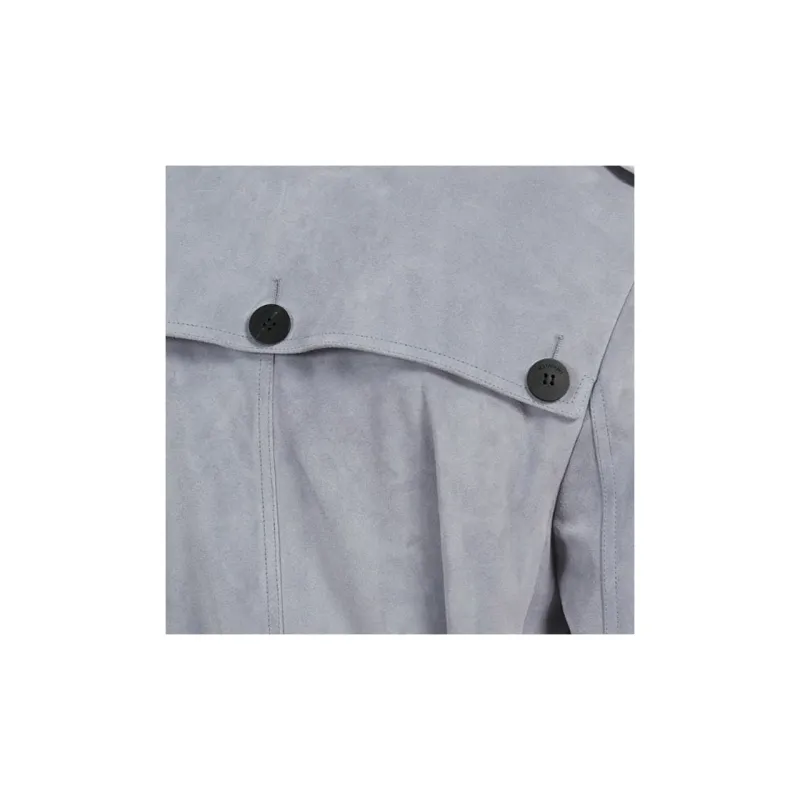 Ferragamo Leather Jackets Men Medium Gray-4