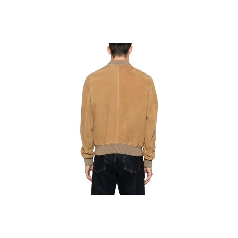 TOM FORD Suede Bomber Jacket-3