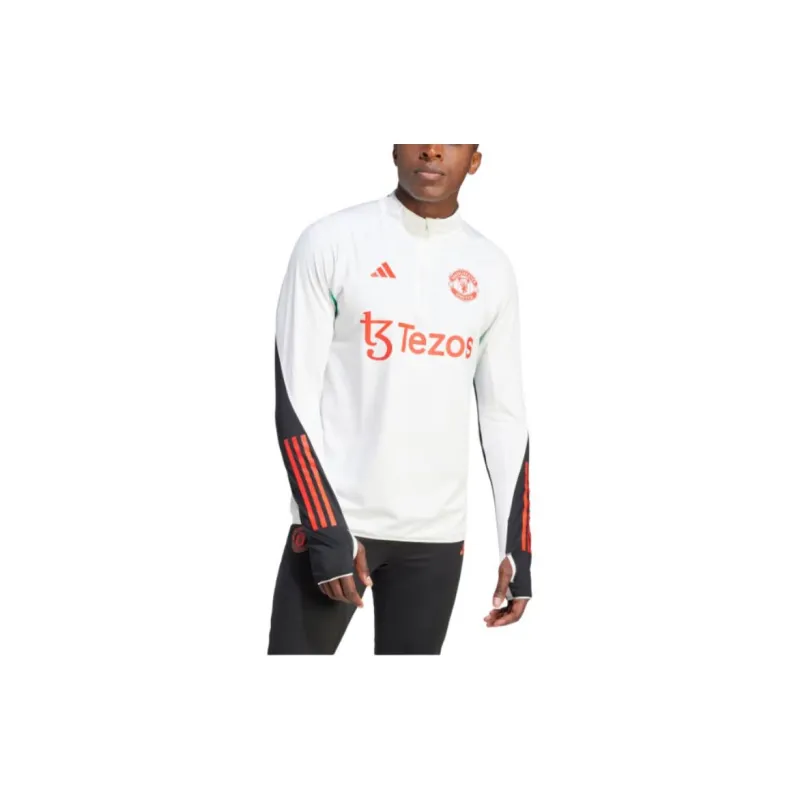 Adidas Manchester United MANCHESTER UNITED TIRO 23 PRO TOP Soccer Jerseys Men's Core White-1