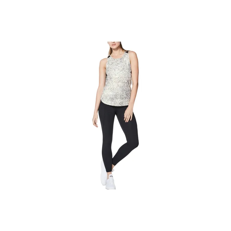 Lululemon Sculpt Tank Sport Vests Women's Black White-3