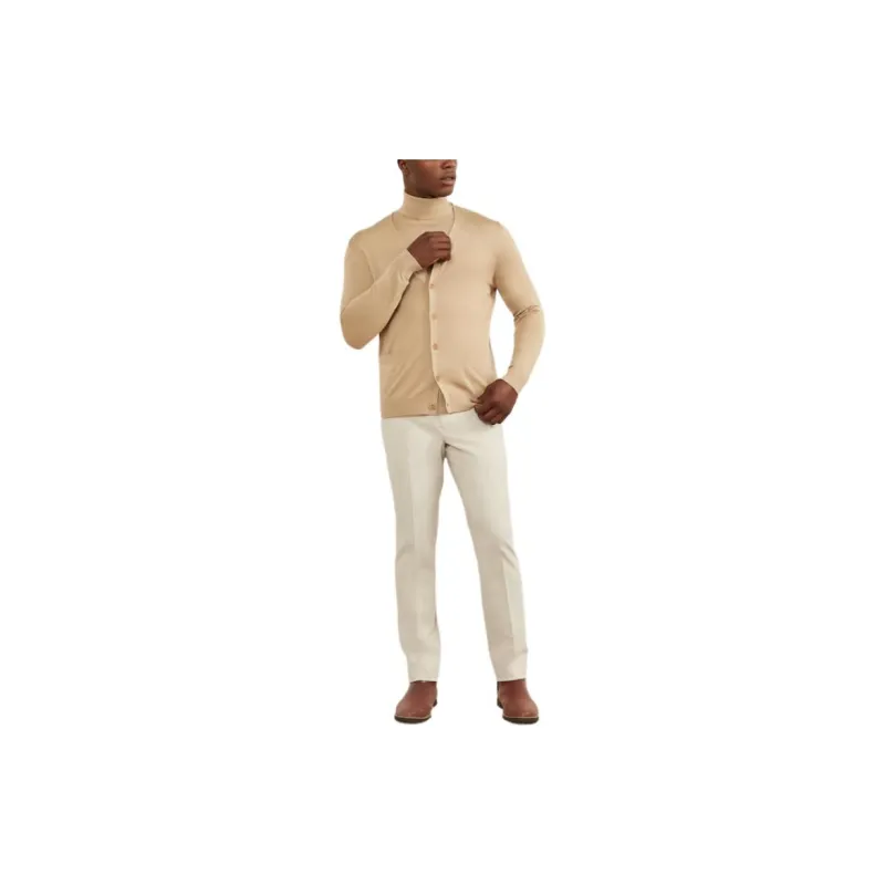 GUESS Sweaters Men Tan-2