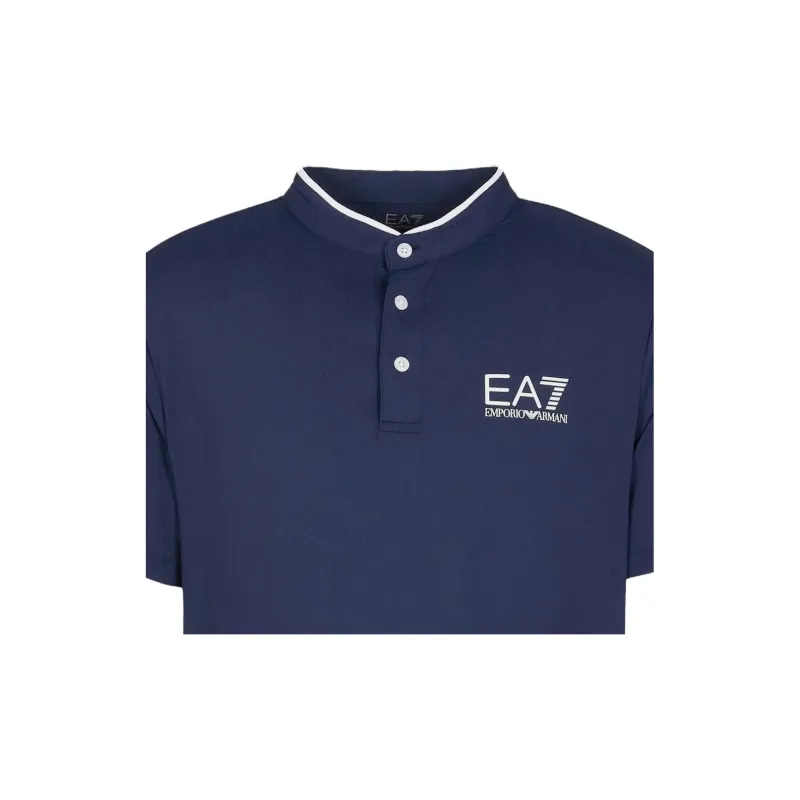 EMPORIO ARMANI EA7 FW23 Polo Shirt Men's Navy-5