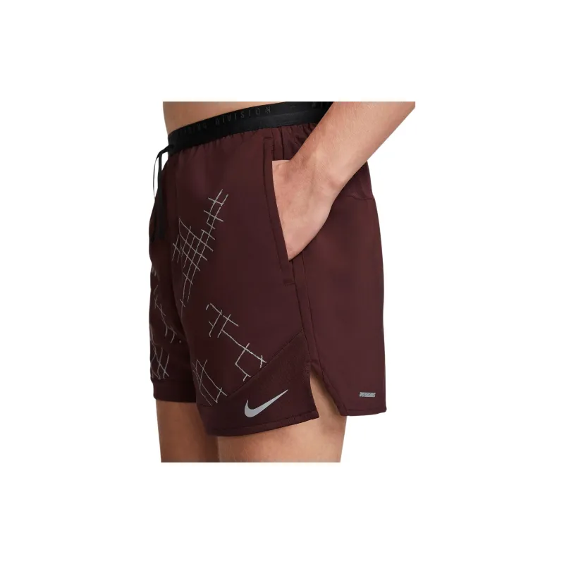 Nike Casual Shorts Men Dark Red-3