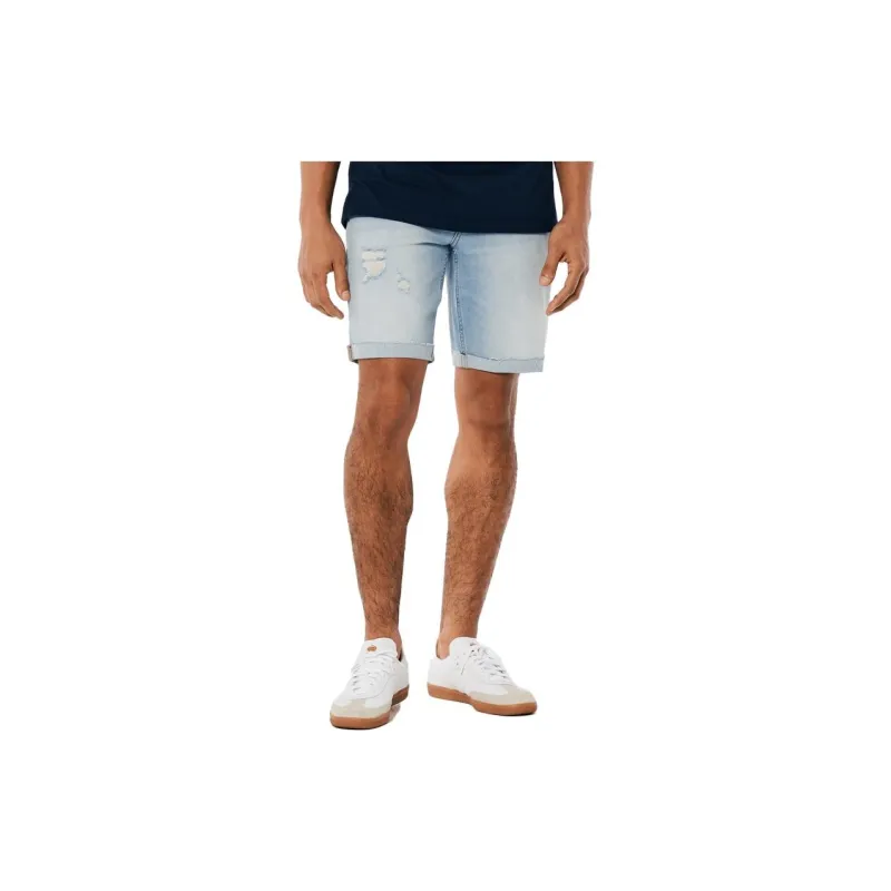 Hollister Denim Shorts Men Light Washed-1