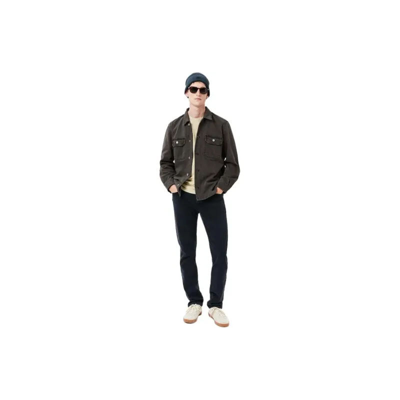 LACOSTE Denim Jacket Men's Black-2