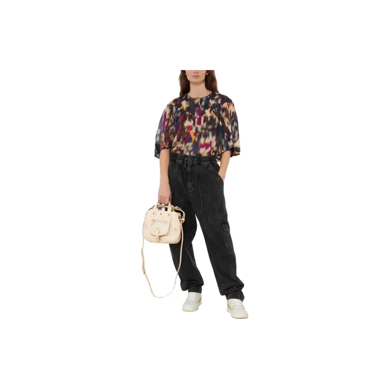 ISABEL MARANT Drawstring Track Jeans-5