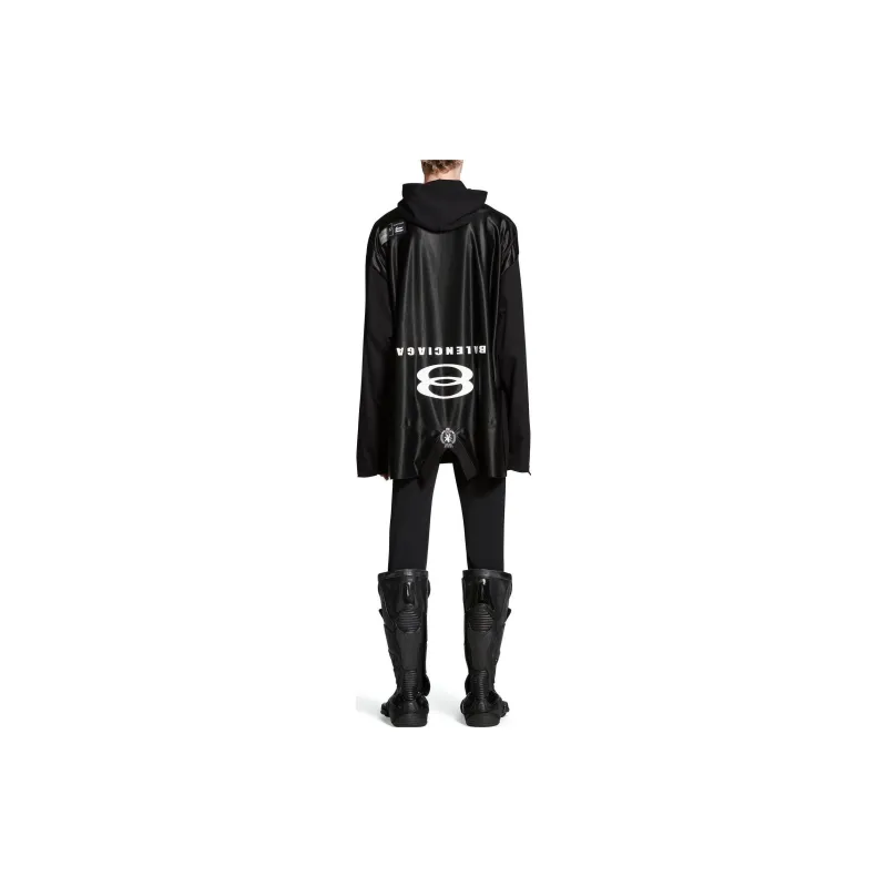 Balenciaga FW23 Sweatshirt Loose Fit Style Unisex Black-3