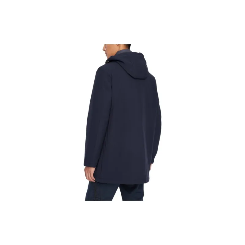 ARMANI EXCHANGEAE Puffer Jacket Men's Navy Blue-4